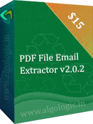export all email address from PDF Files to excel.