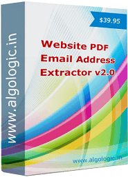find PDF in website online and extract email address